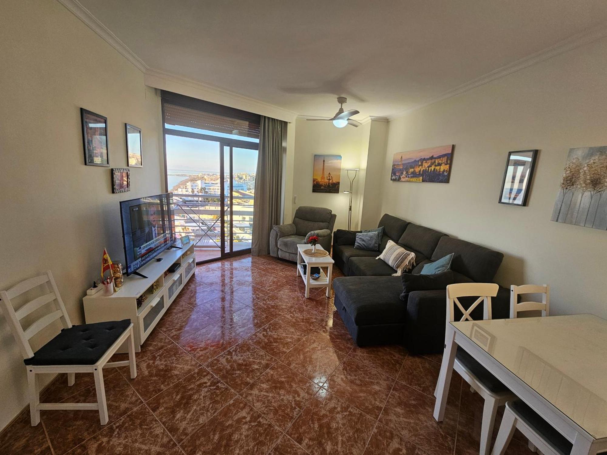 Апартаменти La Roca-Mediterraneo Views, 8Th Floor-New Kitchen- Pool- Parking-Air Conditioning, Ceiling Fans & Free Wifi Торремолінос Екстер'єр фото